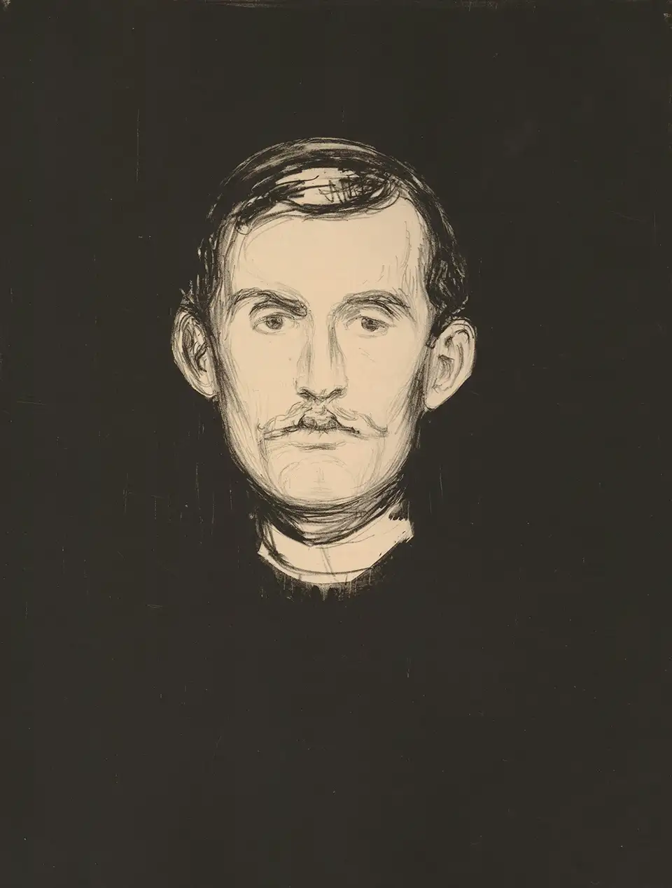 Self portrait with skeleton arm